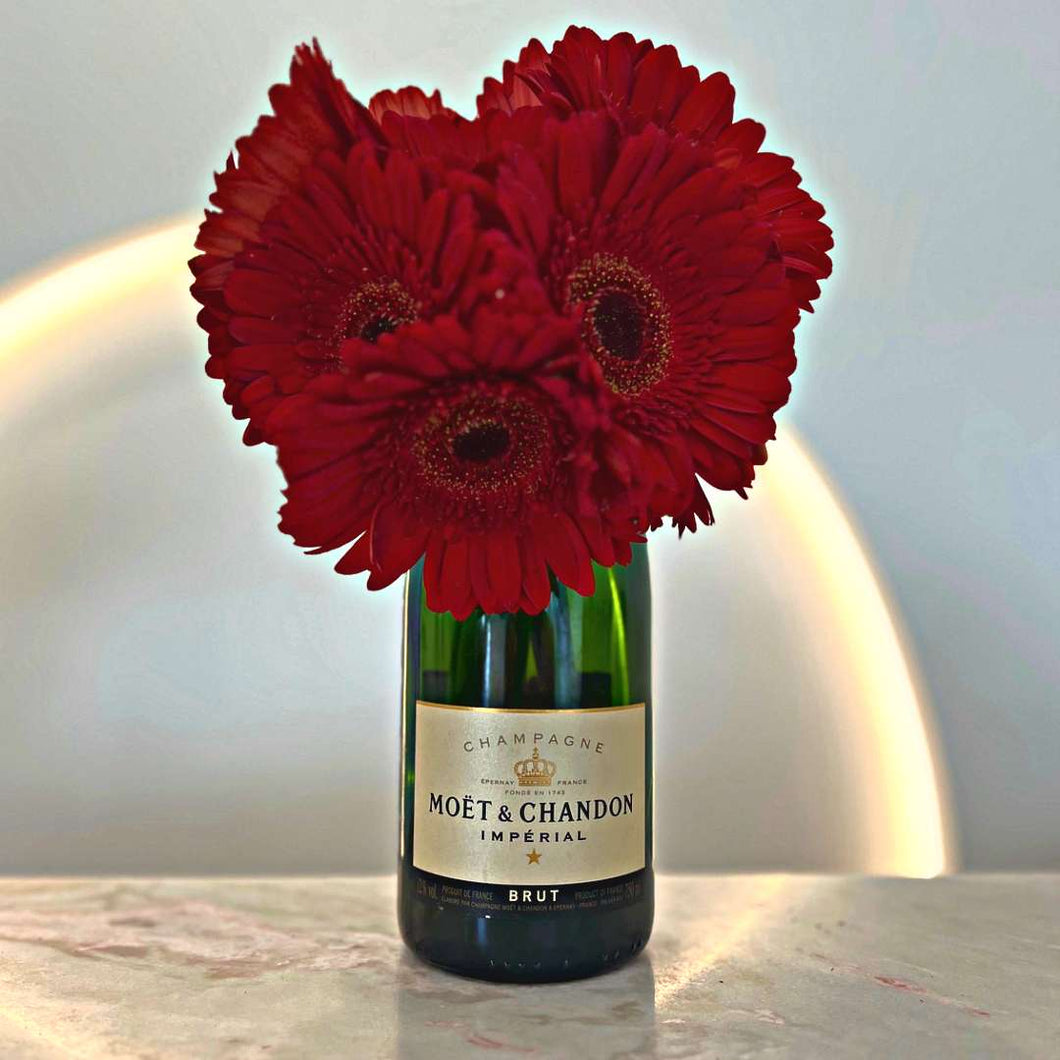 MC Upcycled Champagne Vase