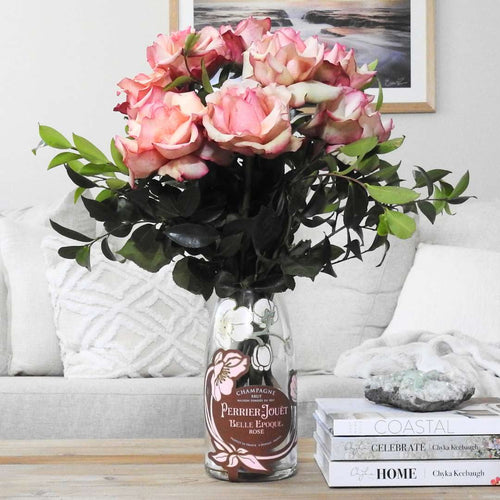 PJ Fleur Rosé Upcycled Champagne Vase (Magnum & Standard sizes)
