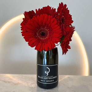 BC Black Upcycled Champagne Vase