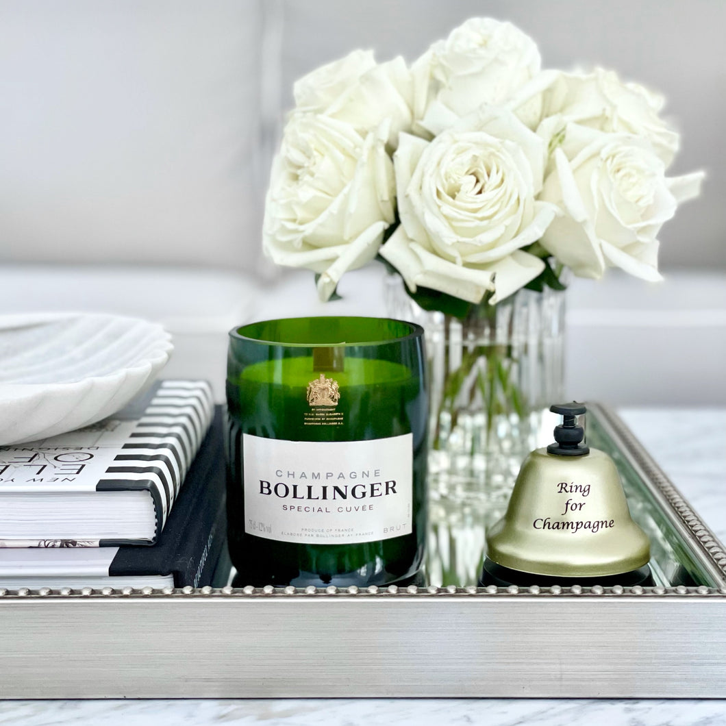 Bundle - Bol XL Champagne Candle with Gold Bell