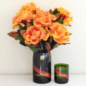 Magnum - GHM Upcycled Champagne Vase & Candle