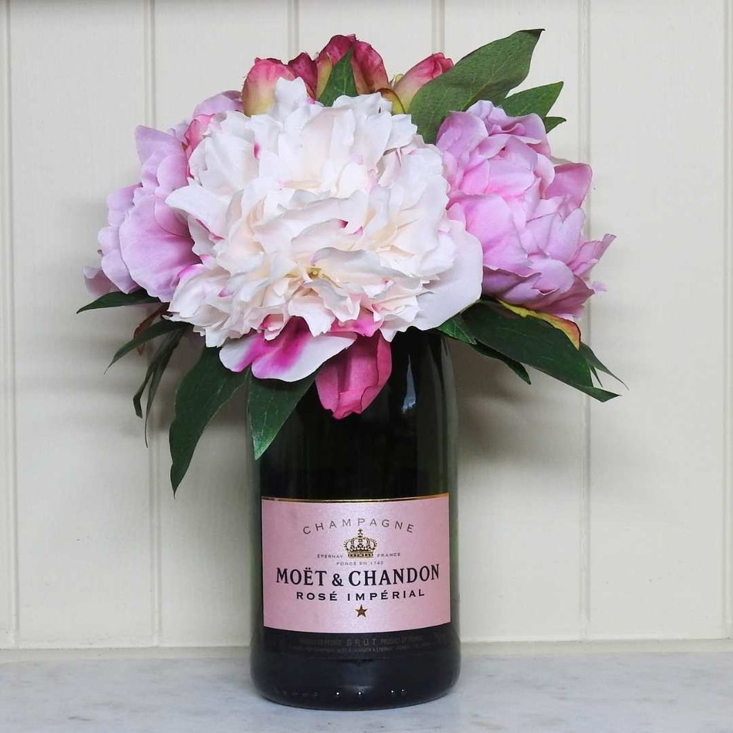 Nearly Perfect MC Rosé Vase Label