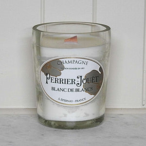 PJ BDB Upcycled Champagne Bottle Candle