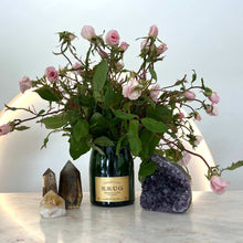 Load image into Gallery viewer, KG Yellow Upcycled Champagne Vase
