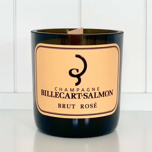 BC Rosé XL Upcycled Champagne Bottle Candle