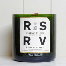 Load image into Gallery viewer, GHM RESERVED XL Upcycled Champagne Bottle Candle