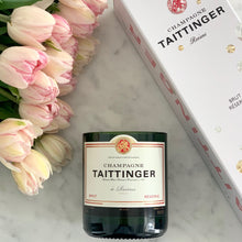 Load image into Gallery viewer, TT Upcycled Champagne Bottle Candle