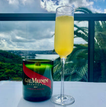 Load image into Gallery viewer, GHM Upcycled Champagne Bottle Candle
