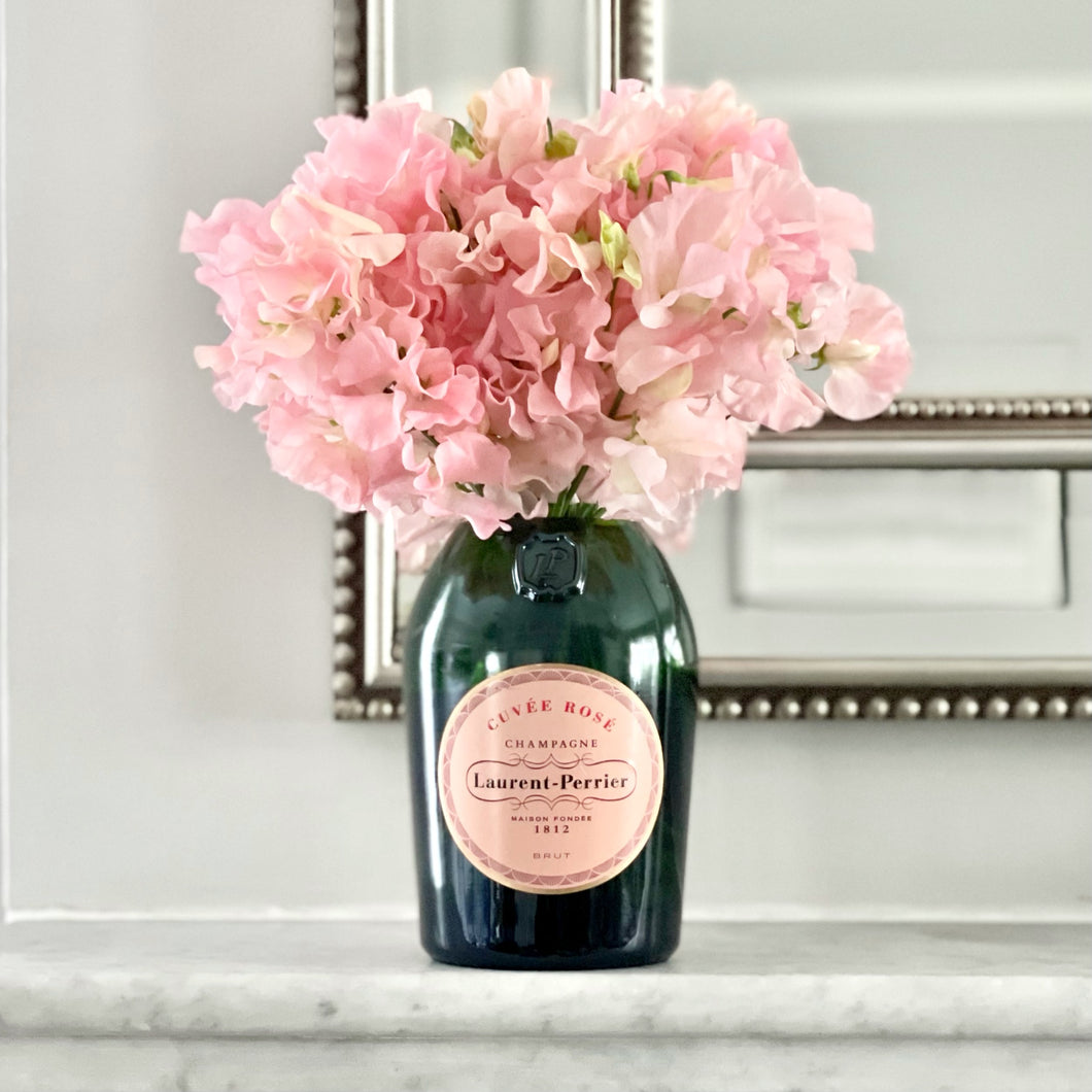 LP Rosé Upcycled Champagne Vase