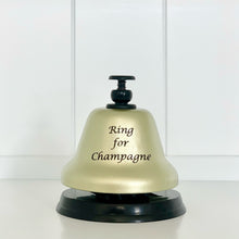 Load image into Gallery viewer, Bundle - MC Champagne Candle and Gold Bell (Vase &amp; Flowers not included)